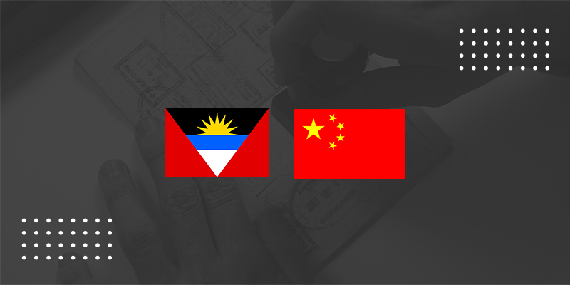 جنسية أنتيغوا وبربودا توقع اتفاقية إعفاء التأشيرة مع الصين