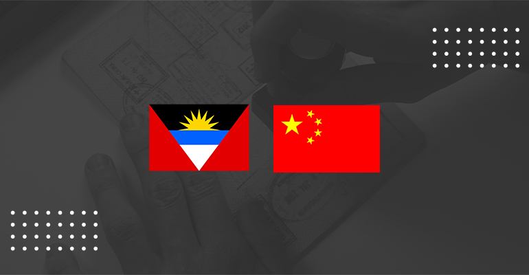 Antigua and Barbuda citizenship signs visa-free with China